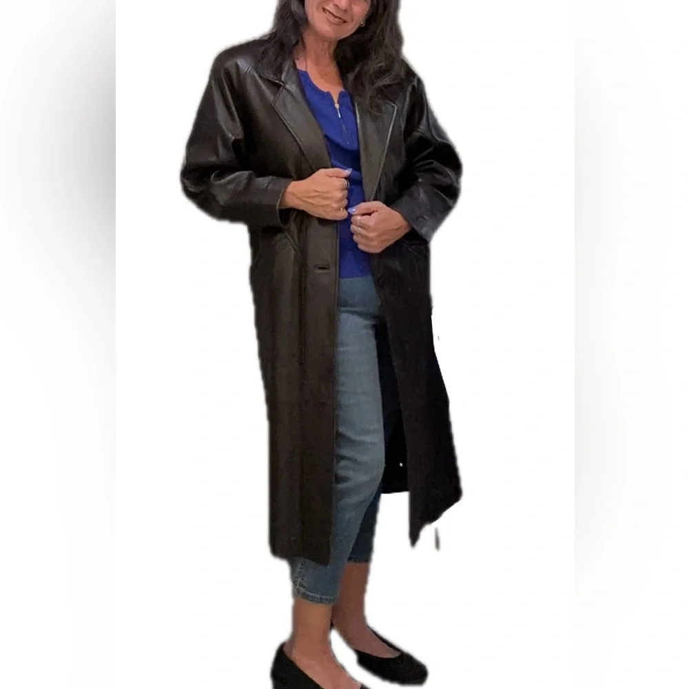 Preston & York‎ women's Dark Brown Trench Coat